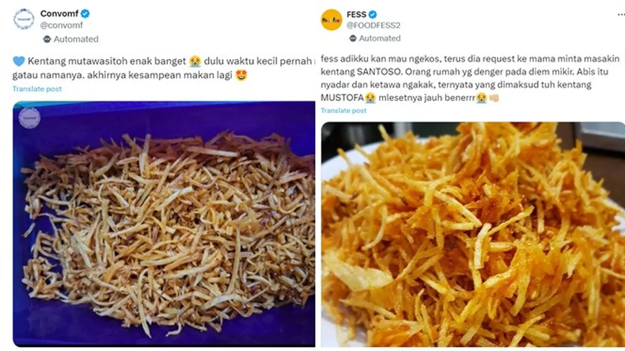 6 Nama Kentang Mustofa Nyeleneh Ini Bikin Ngakak, Netizen Asbun Banget