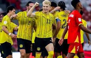 Di Kandang Timnas Indonesia, Malaysia Kunci Peringkat 3 FIFA ASEAN Cup Lewat Gol Tierney