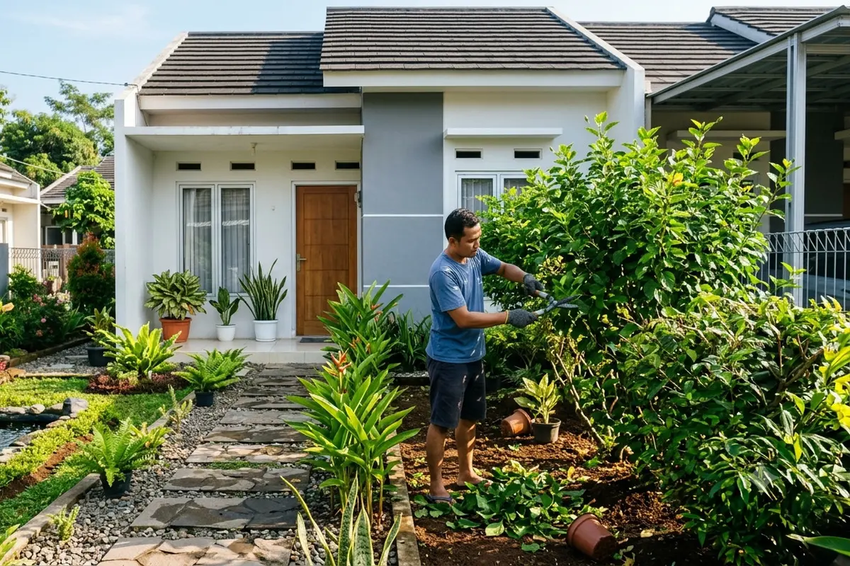 Cara Menata Taman Depan Rumah agar Tidak Mengundang Nyamuk