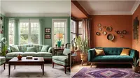 7 Kombinasi Warna Ini Bikin Ruang Tamu Makin Hidup, Ciptakan Suasana Impian