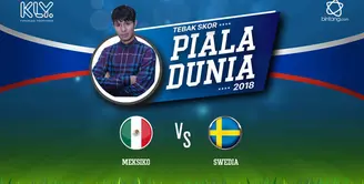Fero Walandouw sangat yakin Meksiko bakal mengalahkan Swedia dengan skor telak