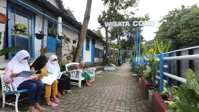 Destinasi Wisata Pinggir Kali Code di Yogyakarta yang Sejuk dan Menenangkan