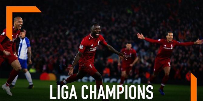 VIDEO: Liverpool Sukses Kalahkan Porto 2-0