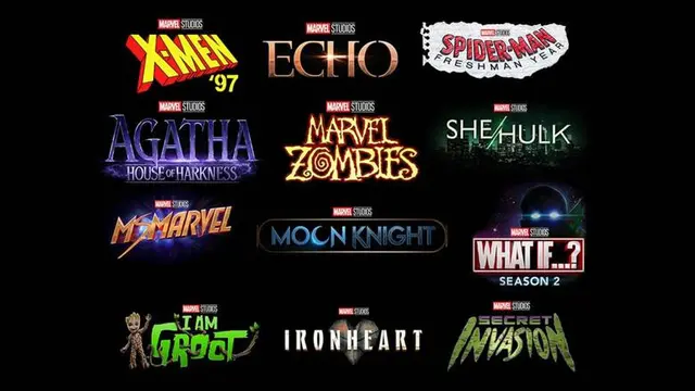 Dua Belas Serial Baru Marvel di Disney