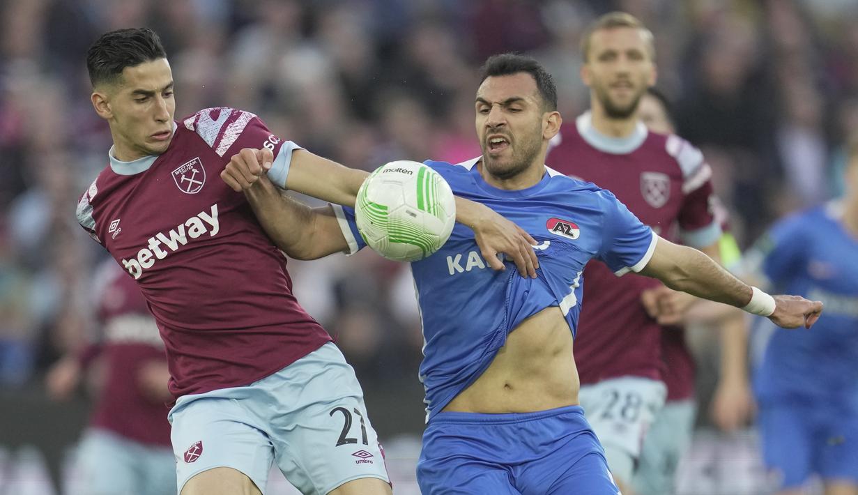 Sempat Tertinggal, West Ham Comeback 2-1 atas AZ Alkmaar