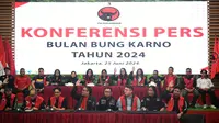Konferensi pers penutupan Bulan Bung Karno oleh PDIP. (Foto: Dokumentasi PDIP).