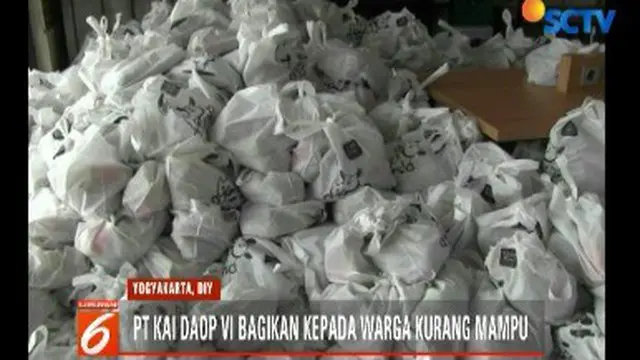 Ribuan Warga Yogyakarta Rela Antre Berjam-jam Demi Sembako Murah