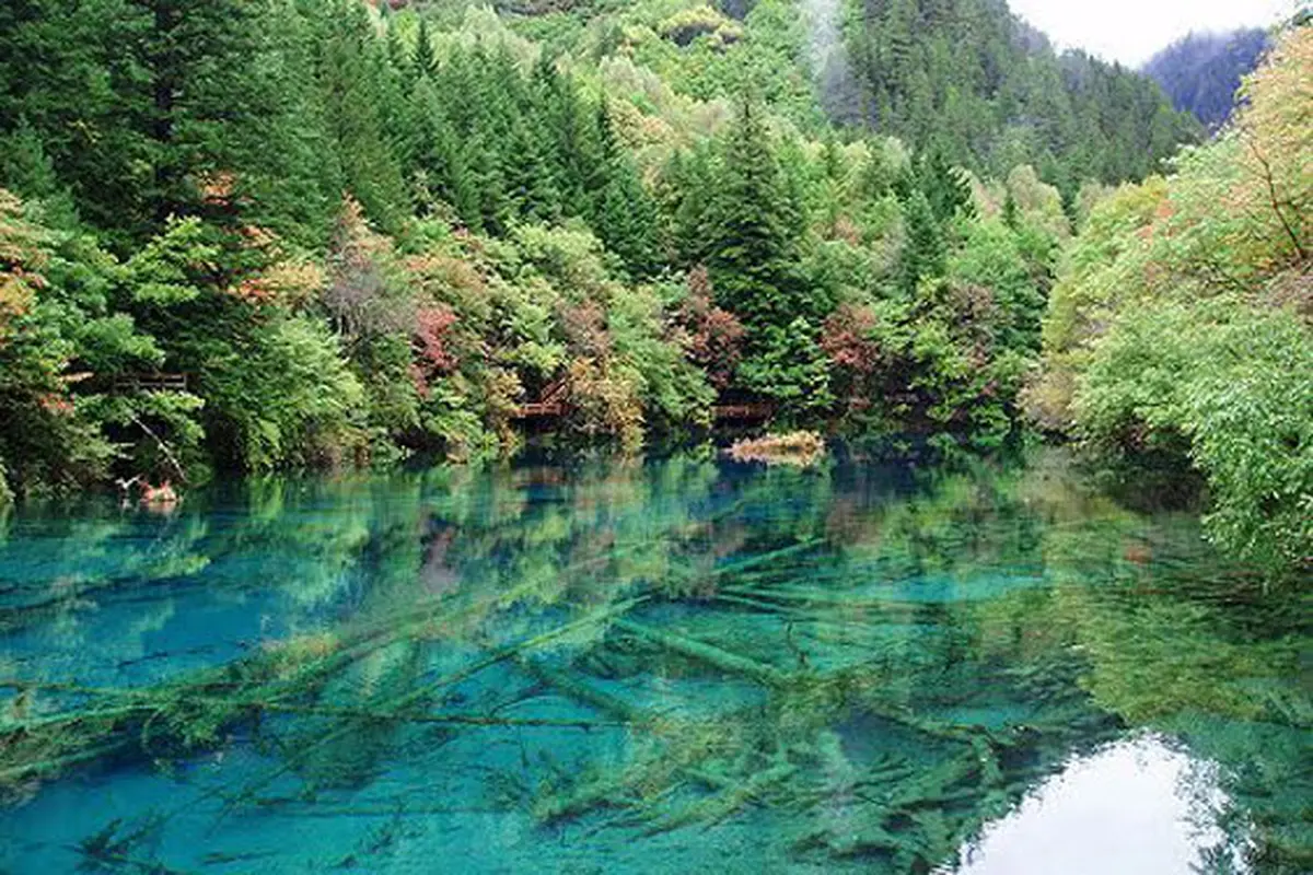 Cantiknya Pesona Danau Naga Tidur di Sichuan