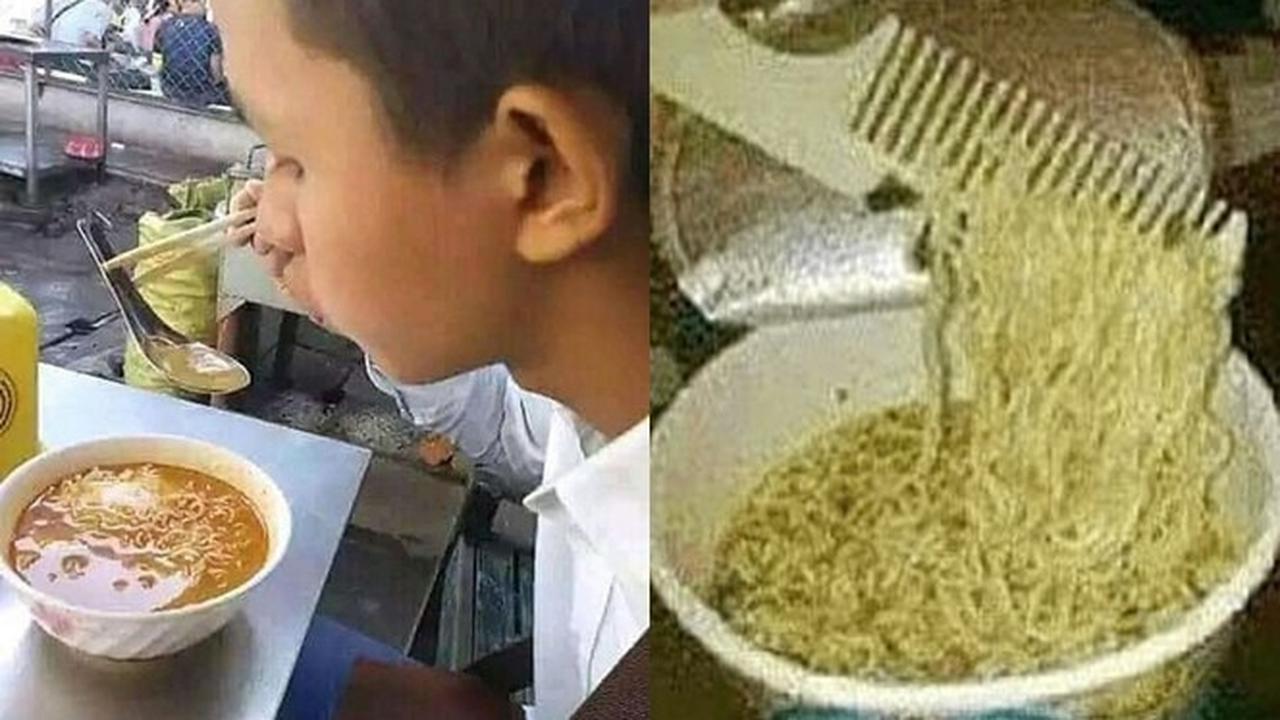 6 Potret Cara Makan Anti-Mainstream Ini Bikin Geleng Kepala