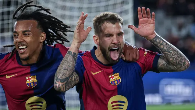 Foto: Drama Hujan 8 Gol Laga Barcelona Vs Atletico Madrid di Copa del Rey