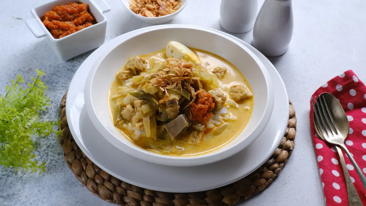 lontong sayur labu siam