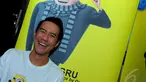 Daniel Mananta ambil bagian dalam sulih suara film animasi DESPICABLE ME, Green Garden, Jakarta (Liputan6.com/Faisal R Syam).