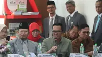 Dalam rangka peningkatan mutu dan kualitas perguruan tinggi Universitas Islam Negeri Sunan Ampel (UINSA) Surabaya, Menpora Imam Nahrawi hari Jumat (8/3) pagi hadir sebagai salah satu narasumber penilaian dari unsur alumni.