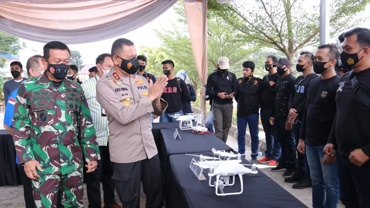 Regu Drone Hingga Aplikasi Songket Sumsel Disiapkan untuk Cegah Potensi Karhutla