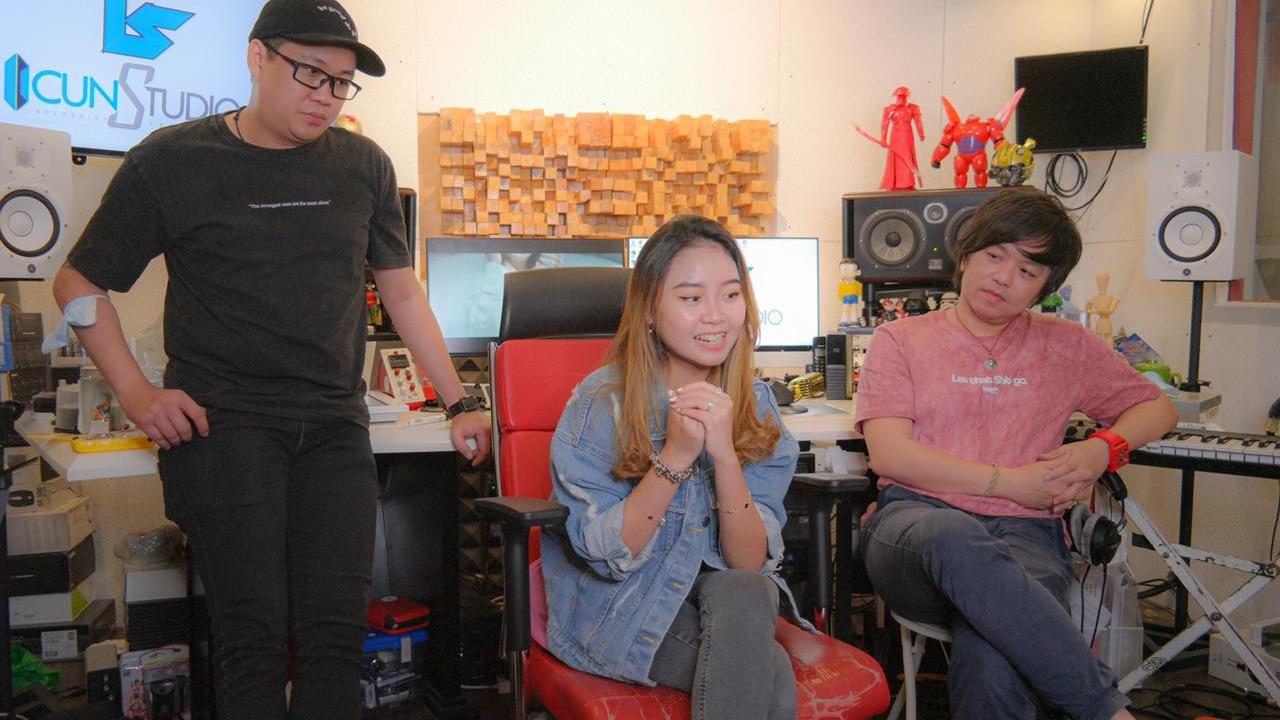 Selvia Angelica saat ditemui di Icun Studio, Jalan Malaka, Jakarta, baru-baru ini.