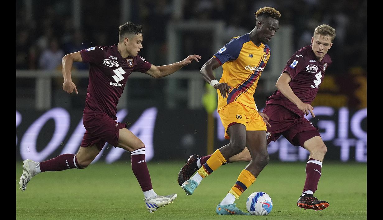 Statistik Abraham sendiri tidak begitu memukau karena ia tercatat hanya melepaskan tiga tembakan. Namun, hal tersebut membuktikan efektivitas Abraham ketika berada di depan gawang lawan. (La Presse via AP/Alberto Gandolfo)