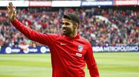 Diego Costa siap tampil bersama Fernando Torres dan Antoine Griezmann. (doc. Atletico Madrid)