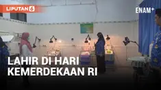Enam Bayi Lahir Normal di Hari Kemerdekaan Republik Indonesia