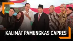 Rangkuman Kalimat Pamungkas Debat Capres