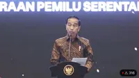Presiden Joko Widodo atau Jokowi. (Merdeka.com)