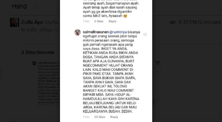 	[Instagram Salmafina]