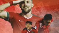 Timnas Indonesia - Riki Dwi Saputro, Ilija Spasojevic, Samsul Arif (Bola.com/Adreanus Titus)