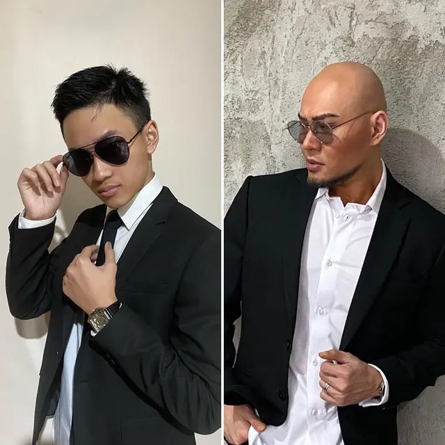 Selalu Kompak, Ini 5 Potret Azka Corbuzier Tiru Gaya Deddy Corbuzier