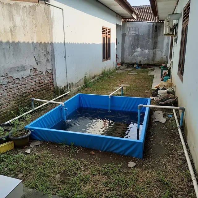 9 Model Kolam Ikan Lele di Halaman Sempit Tanpa Gali Tanah, Solusi Budidaya Rumahan