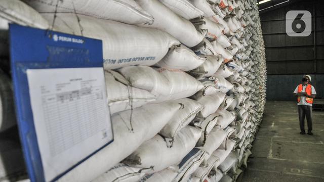 Stok Beras Bulog Aman Hingga Akhir Tahun 2021