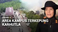 Area Kampus di Kalsel Terkepung Karhutla