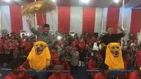 Djarot mendapat dukungan dari warga Ambon dan perkumpulan warga Subang di Jakarta. (Liputan6.com/Delvira Chaerani Hutabarat)