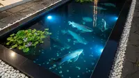7 Model Kolam Ikan Minimalis Batu Alam Bikin Rumah Adem dan Estetik, Cocok untuk Hunian Tropis