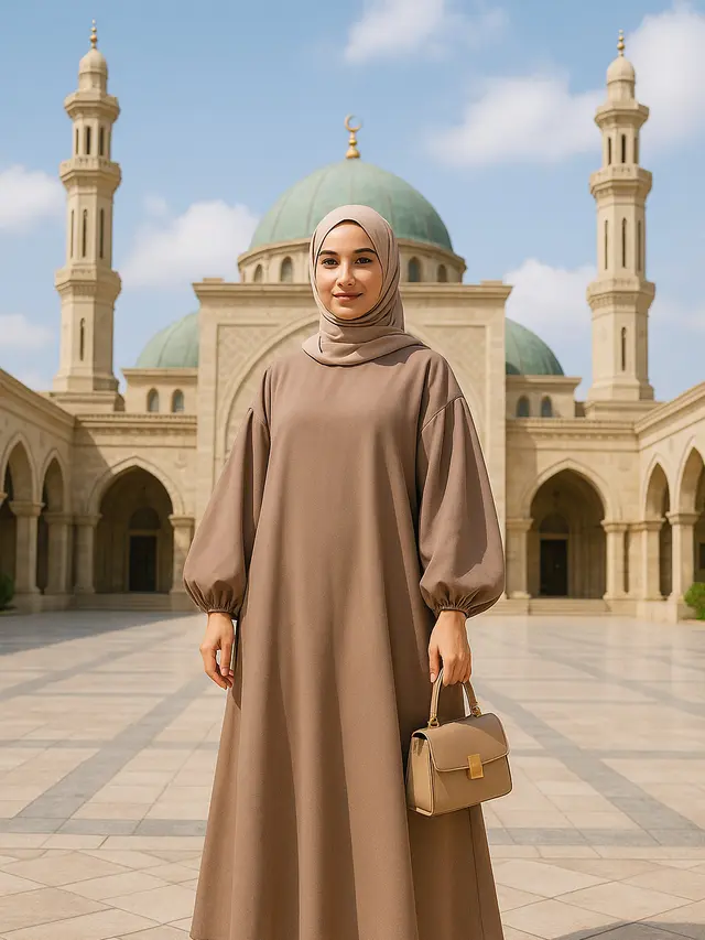 Model Gamis Oversized untuk Sehari-hari