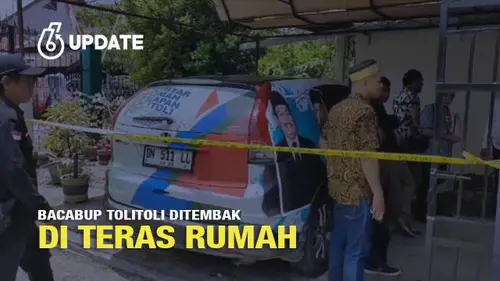 Bacabup Tolitoli Ditembak di Teras Rumah