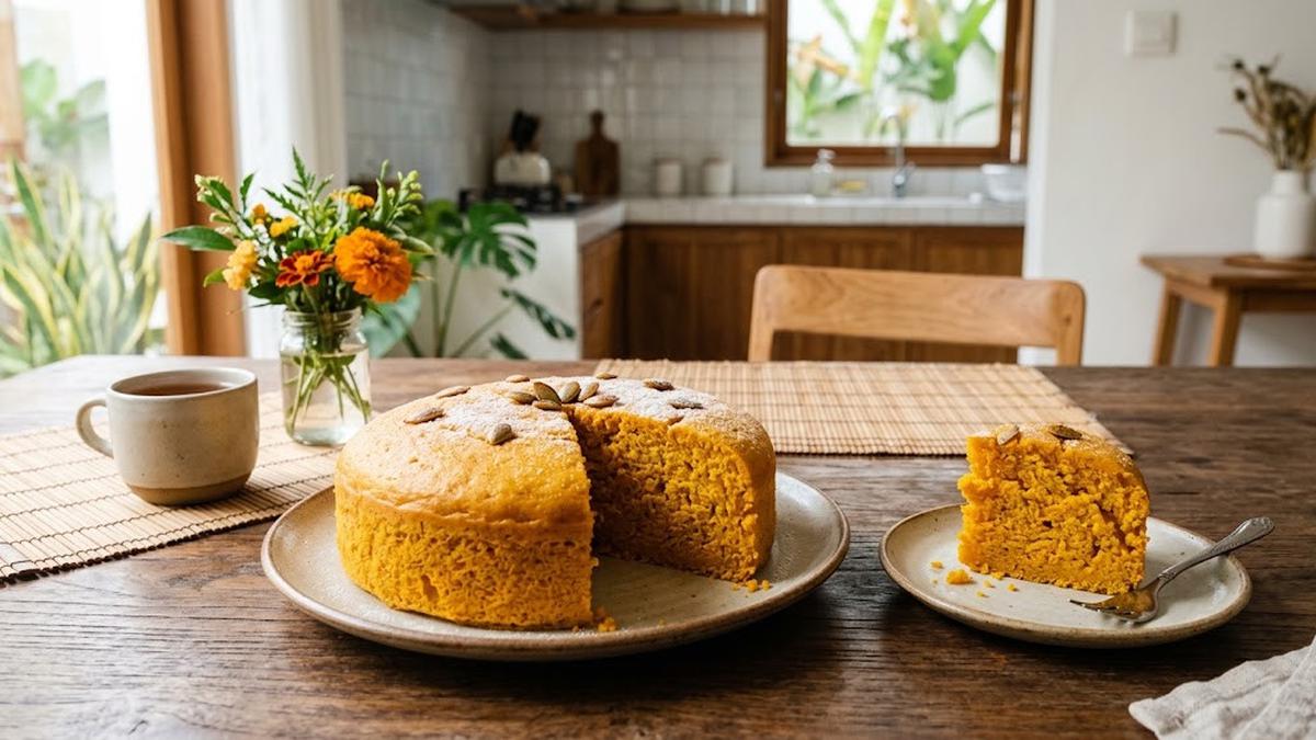 Resep Bolu Labu Kukus, Camilan Lembut Mudah Dibuat di Rumah