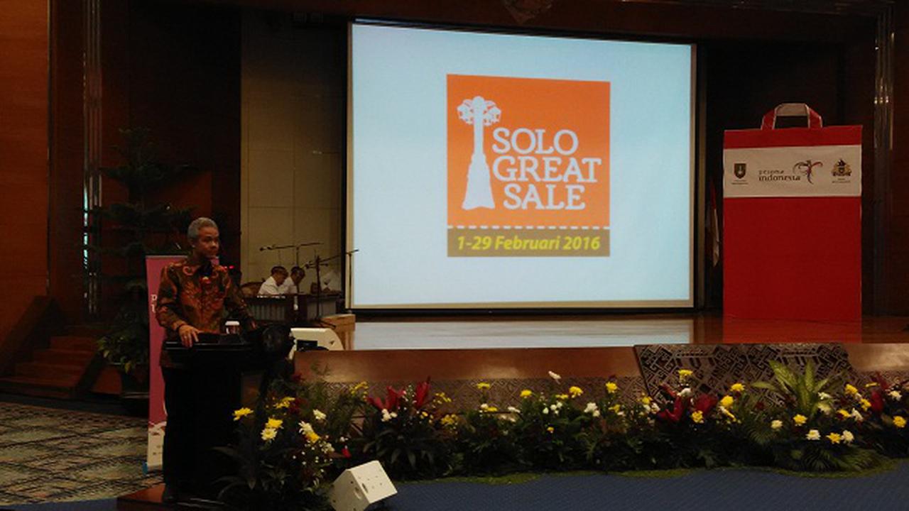 Gubernur Jawa Tengah, Ganjar Pranowo saat peresmian SGS 2016