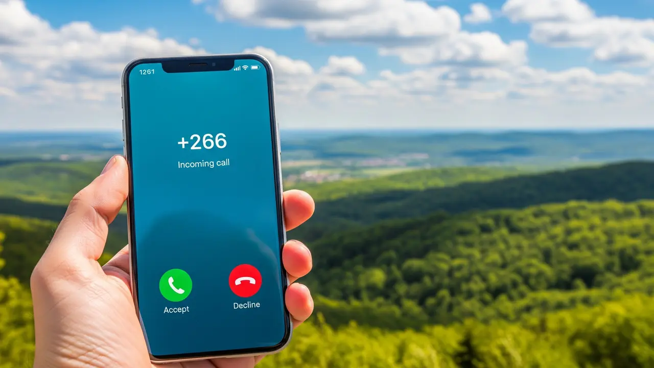Telepon +266 Kode Negara Mana