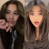 Lihat di sini beberapa potret gaya rambut panjang Aaliyah Massaid dan Fuji yang sama-sama cantik feminin.