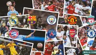 Kolase - Real Madrid, MU, Barcelona, Liverpool, Manchester City, Bayern Munchen, PSG, Chelsea, Totenham Hotspur, Arsenal (Bola.com/Adreanus Titus)