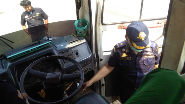 Bus Angkutan Lebaran Cirebon Ditemukan Tidak Laik Jalan