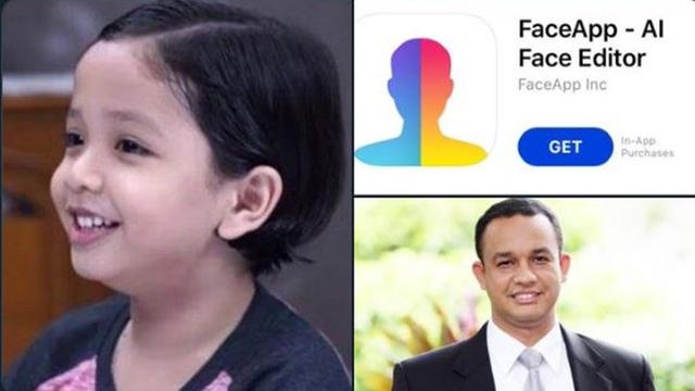 5 Foto Parodi Seleb Muda Pakai Aplikasi 'Wajah Tua' Ini Bikin Senyum Nyengir