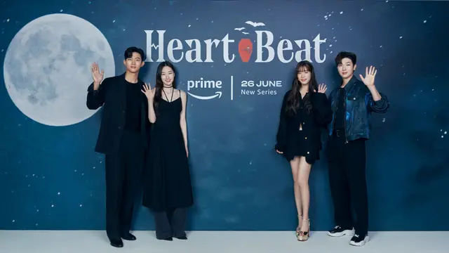 Bintang serial drama Korea HeartBeat, Ok Taec yeon, Won Ji An, Yoon So-hui, dan Park Kang Hyun. (Foto: Prime Video)