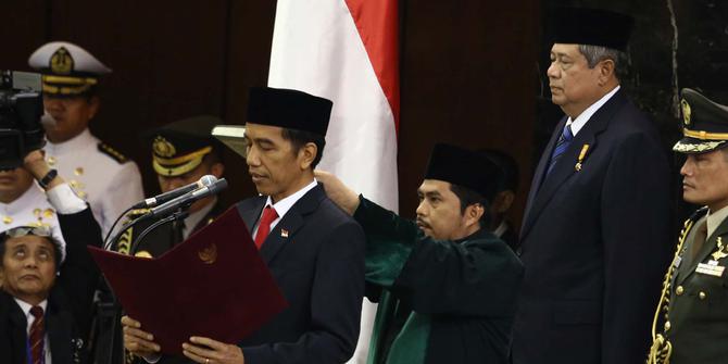 Menengok Kembali Momen Jokowi Resmi Jadi Presiden ke-7 RI 6 Tahun Lalu