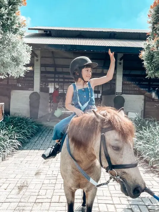 Gempi naik kuda (Instagram/gadiiing)