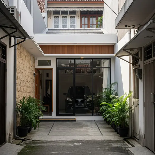 9 Model Rumah Kecil di Gang Tapi Garasi Luas, Solusi Lahan Sempit Perkotaan