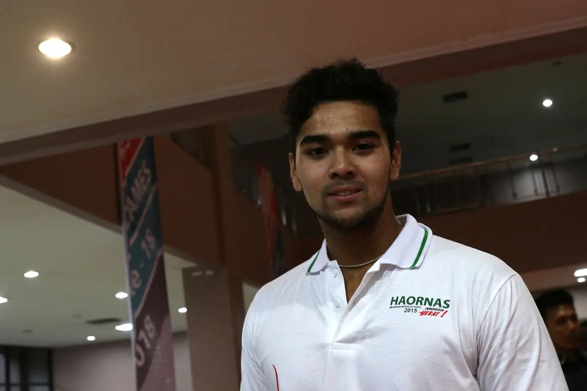 Aero Sutan Aswar_Hari Olah Raga Nasional_(Bola.com/Arief Bagus)