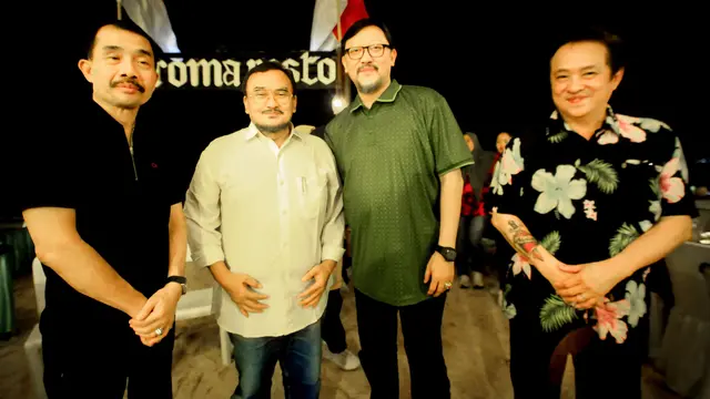 Kepala Kejaksaan Tinggi  NTT Hutama Wisnu, Erry Wibowo,Kriss dan Ferry Juan