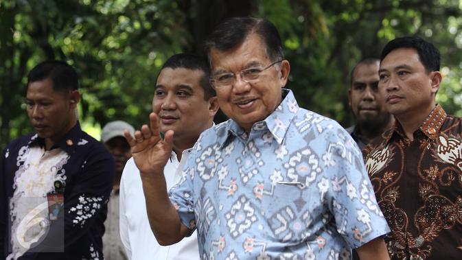 Wapres Jusuf Kalla (JK). (Liputan6.com/Herman Zakharia)