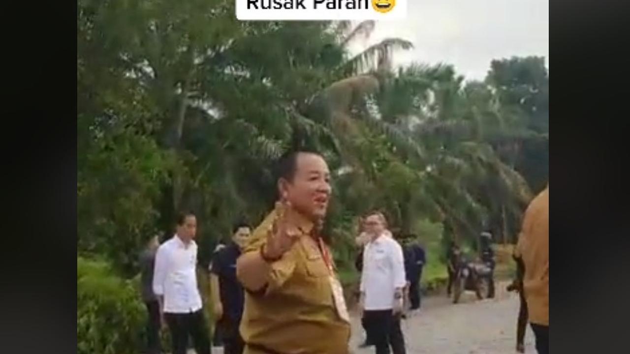 Viral Momen Gubernur Lampung Panik Ditanya Jokowi, Enggak Tahu Nama Daerah yang Dipimpinnya