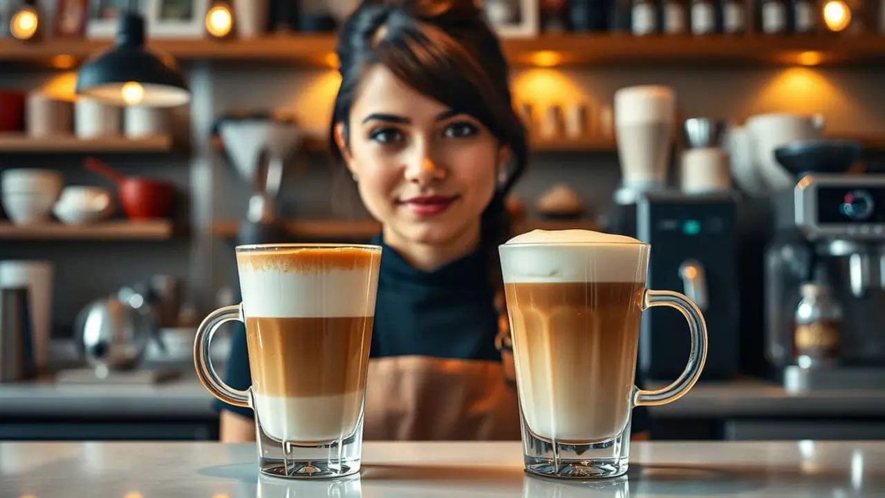perbedaan latte dan cappucino